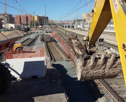 Rebaje acera AVE